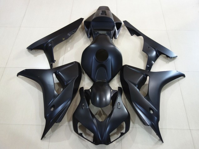 Shop Plain Matte Black Honda CBR1000RR Motorcycle Fairings 06-07 Shop Plain Matte Black Honda CBR1000RR Motorcycle Fairings 06-07