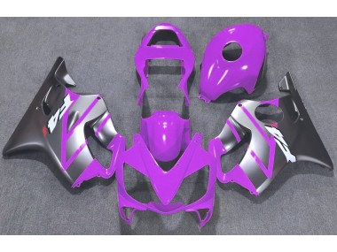Shop Purple and Matte Silver Honda CBR600 Motorcycle Fairings F4i Motorcycle Fairings 01-03