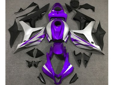 Shop Purple and Silver OEM Style Honda CBR600RR Motorcycle Fairings 07-08