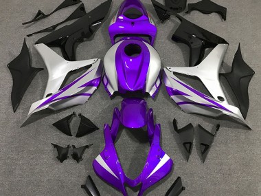 Shop Purple and Silver OEM Style Honda CBR600RR Motorcycle Fairings 07-08