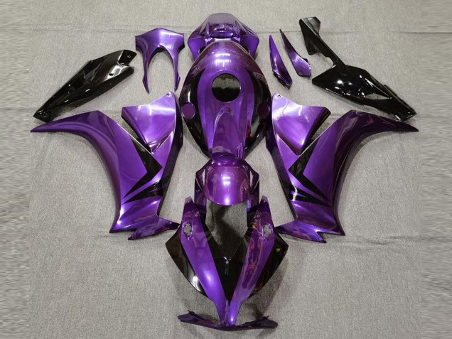 Shop Purple & Black Style Honda CBR1000RR Motorcycle Fairings 12-16 Shop Purple & Black Style Honda CBR1000RR Motorcycle Fairings 12-16