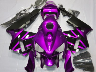 Shop Purple & Gloss Black Design Honda CBR600RR Motorcycle Fairings 05-06