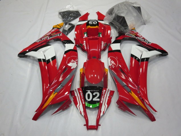 Shop Red 02 Kawasaki ZX10R Motorcycle Fairings 11-15 Shop Red 02 Kawasaki ZX10R Motorcycle Fairings 11-15