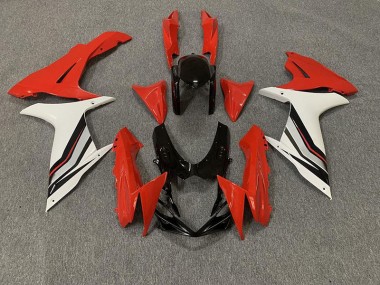 Shop Red and Gloss White Style Suzuki GSXR750 Motorcycle Fairings 11-20