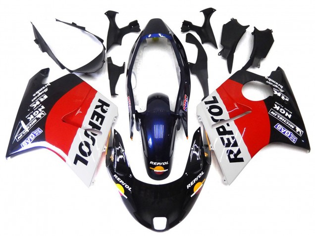 Shop Red Black and White Repsol Honda CBR1100XX Motorcycle Fairings 96-07 Shop Red Black and White Repsol Honda CBR1100XX Motorcycle Fairings 96-07