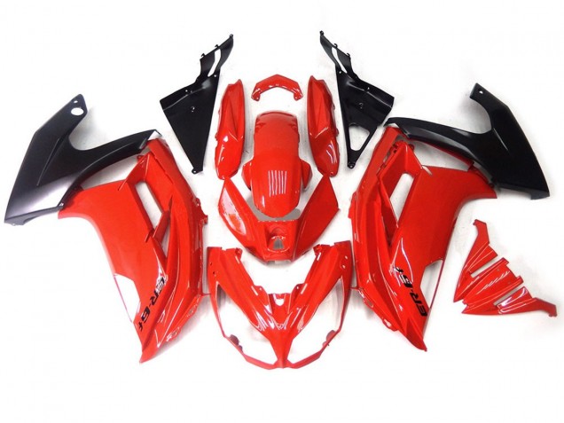 Shop Red Black Kawasaki Ninja Motorcycle Fairings 650R Motorcycle Fairings 12-16 Shop Red Black Kawasaki Ninja Motorcycle Fairings 650R Motorcycle Fairings 12-16