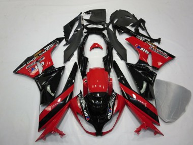 Shop Red Black Kawasaki ZX6R Motorcycle Fairings 09-12