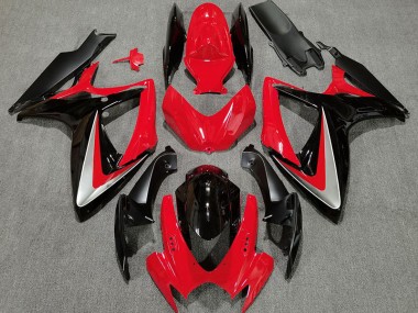 Shop Red Black OEM Style Suzuki GSXR Motorcycle Fairings 600-750 Motorcycle Fairings 06-07