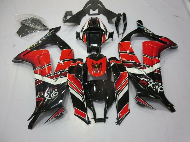 Shop Red Black Special Kawasaki ZX10R Motorcycle Fairings 11-15 Shop Red Black Special Kawasaki ZX10R Motorcycle Fairings 11-15