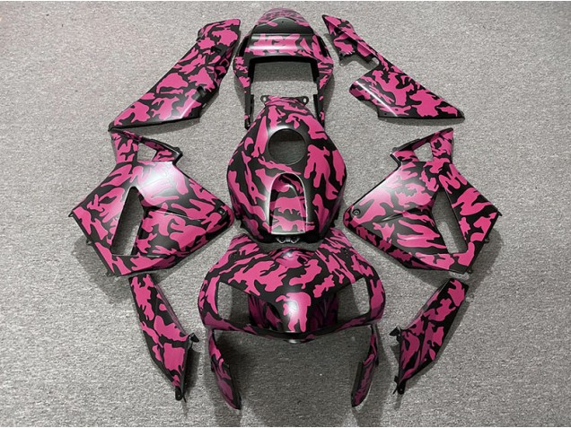 Shop Red Camo Honda CBR600RR Motorcycle Fairings 03-04 Shop Red Camo Honda CBR600RR Motorcycle Fairings 03-04