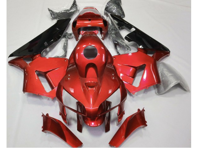 Shop Red CBR Style Honda CBR600RR Motorcycle Fairings 05-06 Shop Red CBR Style Honda CBR600RR Motorcycle Fairings 05-06