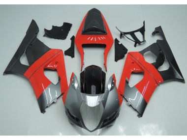 Shop Red Silver and Black Suzuki GSXR Motorcycle Fairings 1000 Motorcycle Fairings 03-04