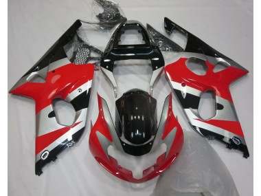 Shop Red Silver OEM Style Suzuki GSXR Motorcycle Fairings 1000 Motorcycle Fairings 00-02