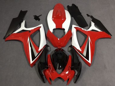 Shop Red Style Suzuki GSXR750 Motorcycle Fairings 06-07