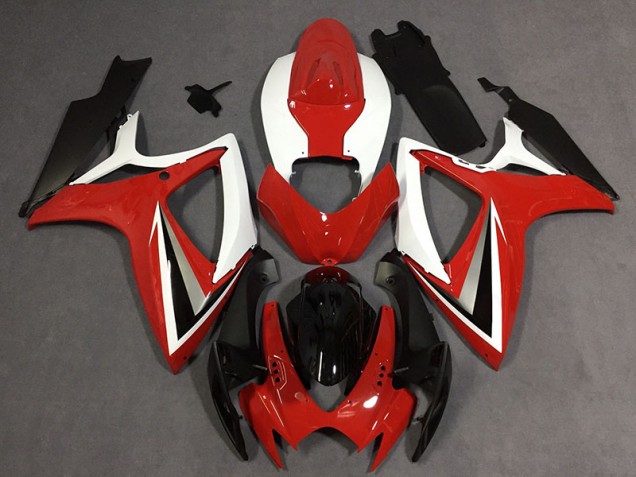 Shop Red Style Suzuki GSXR750 Motorcycle Fairings 06-07 Shop Red Style Suzuki GSXR750 Motorcycle Fairings 06-07