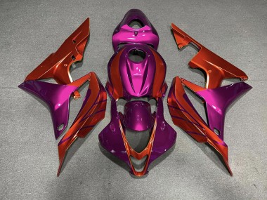 Shop Red & Violet Honda CBR600RR Motorcycle Fairings 07-08