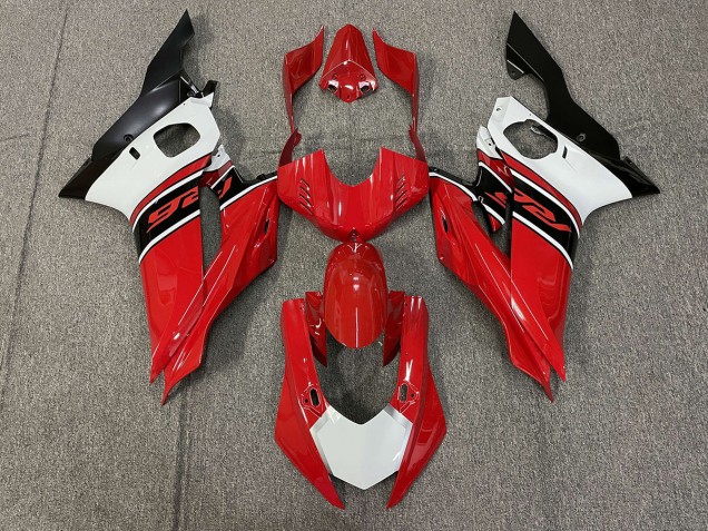 Shop Red White and Black Yamaha R6 Motorcycle Fairings 17-19 Shop Red White and Black Yamaha R6 Motorcycle Fairings 17-19