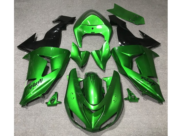 Shop Reptile Green Kawasaki ZX10R Motorcycle Fairings 06-07 Shop Reptile Green Kawasaki ZX10R Motorcycle Fairings 06-07