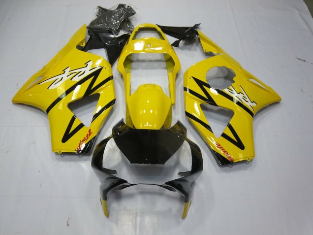 Shop Reverse Yellow and Black Honda CBR954 Motorcycle Fairings 02-03
