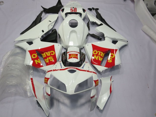 Shop San Carlo 58 Honda CBR600RR Motorcycle Fairings 05-06 Shop San Carlo 58 Honda CBR600RR Motorcycle Fairings 05-06