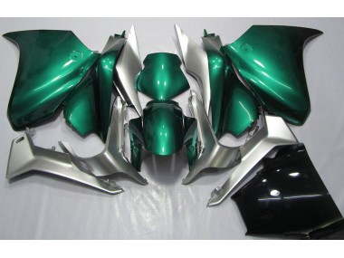 Shop Seafoam Green and Silver Honda VFR1200 Motorcycle Fairings 10-13