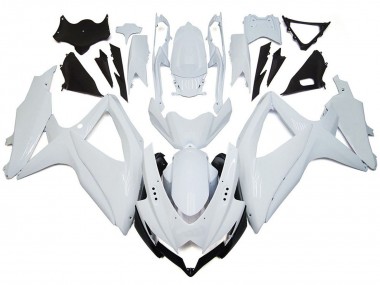 Shop Shining Gloss White Suzuki GSXR750 Motorcycle Fairings 08-10