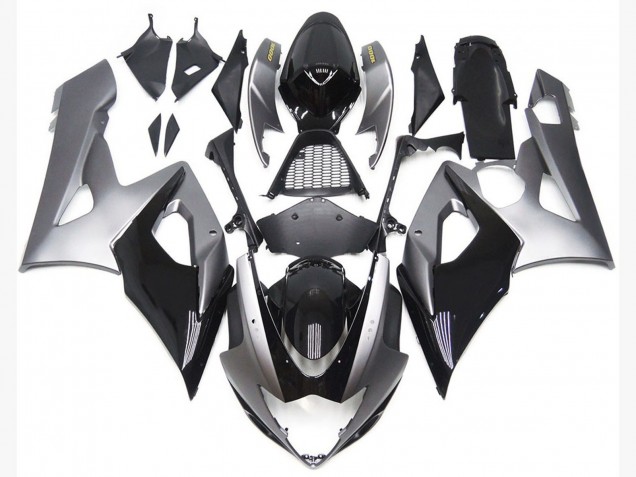 Shop Silver and Black Gloss Style Suzuki GSXR Motorcycle Fairings 1000 Motorcycle Fairings 05-06 Shop Silver and Black Gloss Style Suzuki GSXR Motorcycle Fairings 1000 Motorcycle Fairings 05-06