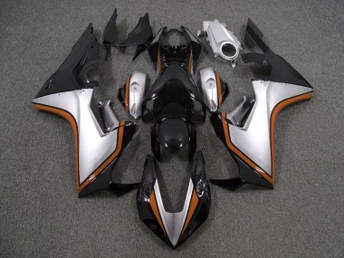 Shop Silver and Black & Orange Honda CBR1000RR Motorcycle Fairings 17-19