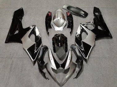 Shop Silver and Black Suzuki GSXR Motorcycle Fairings 1000 Motorcycle Fairings 05-06
