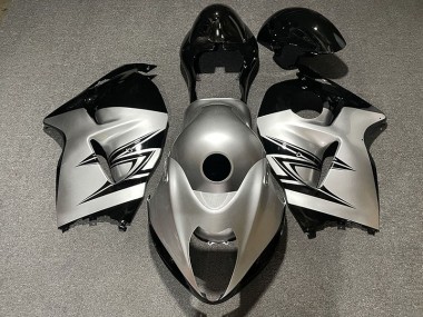 Shop Silver and Black Suzuki GSXR Motorcycle Fairings 1300 Motorcycle Fairings 97-07