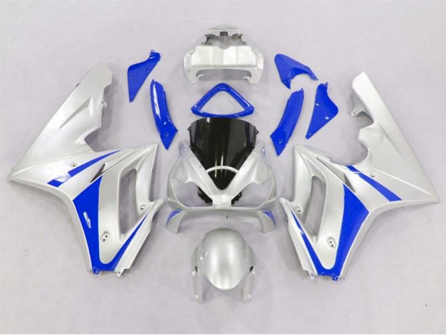 Shop Silver and Blue Triumph Daytona Motorcycle Fairings 675 Motorcycle Fairings 06-08 Shop Silver and Blue Triumph Daytona Motorcycle Fairings 675 Motorcycle Fairings 06-08