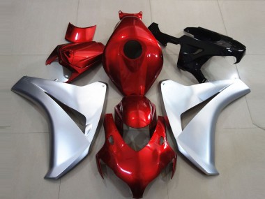 Shop Silver and Candy Apple Honda CBR1000RR Motorcycle Fairings 08-11