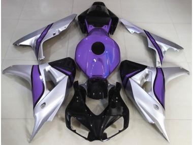 Shop Silver and Purple Custom Honda CBR1000RR Motorcycle Fairings 06-07
