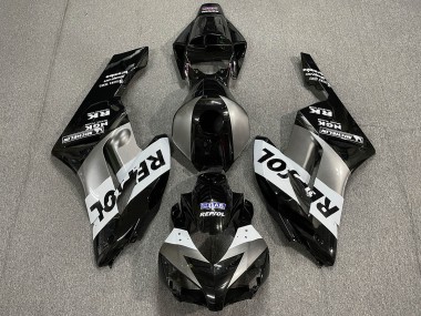 Shop Silver Black Repsol Honda CBR1000RR Motorcycle Fairings 04-05