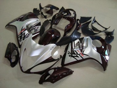 Shop Silver Black Suzuki GSXR Motorcycle Fairings 1300 Motorcycle Fairings 08-19