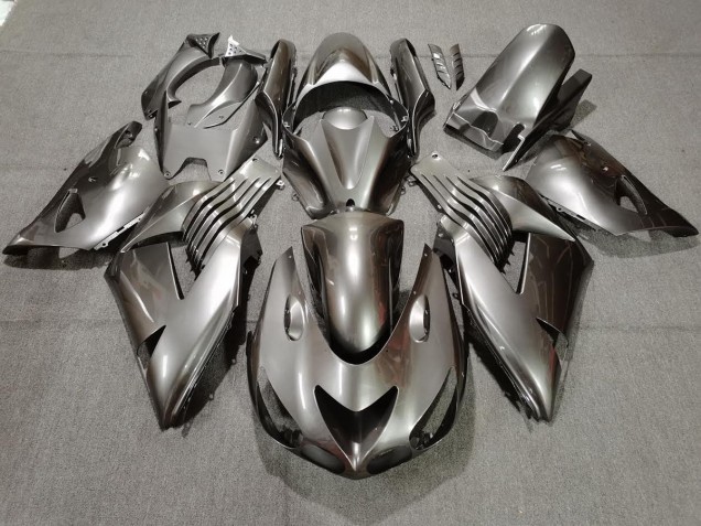 Shop Silver Kawasaki ZX14R Motorcycle Fairings 06-11 Shop Silver Kawasaki ZX14R Motorcycle Fairings 06-11