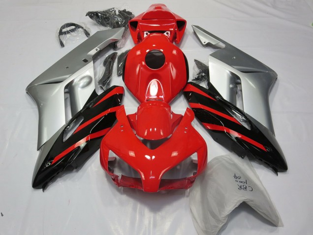 Shop Silver Red and Black Honda CBR1000RR Motorcycle Fairings 04-05 Shop Silver Red and Black Honda CBR1000RR Motorcycle Fairings 04-05