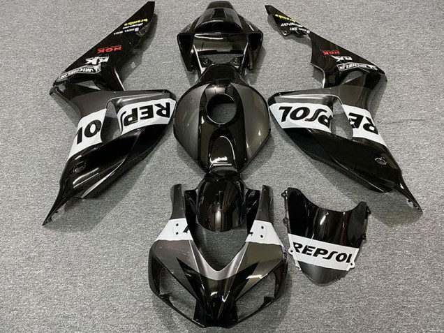 Shop Silver Repsol Honda CBR1000RR Motorcycle Fairings 06-07 Shop Silver Repsol Honda CBR1000RR Motorcycle Fairings 06-07