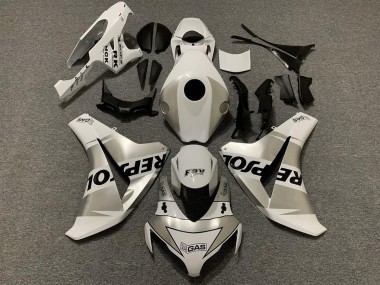 Shop Silver Repsol Honda CBR1000RR Motorcycle Fairings 08-11