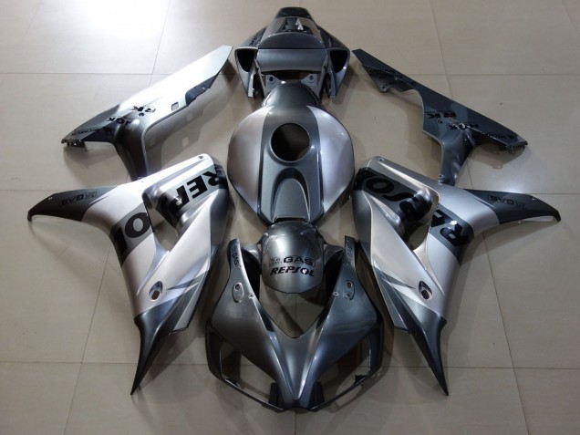 Shop Silver Repsol Style Design Honda CBR1000RR Motorcycle Fairings 06-07 Shop Silver Repsol Style Design Honda CBR1000RR Motorcycle Fairings 06-07