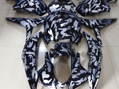 Shop Silver Snow Camo Honda CBR600RR Motorcycle Fairings 09-12