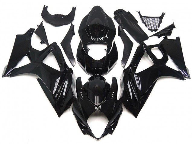 Shop Slick Gloss Black Style Suzuki GSXR Motorcycle Fairings 1000 Motorcycle Fairings 07-08 Shop Slick Gloss Black Style Suzuki GSXR Motorcycle Fairings 1000 Motorcycle Fairings 07-08
