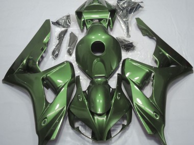Shop Solid Forest Green Honda CBR1000RR Motorcycle Fairings 06-07