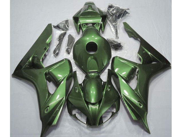Shop Solid Forest Green Honda CBR1000RR Motorcycle Fairings 06-07 Shop Solid Forest Green Honda CBR1000RR Motorcycle Fairings 06-07