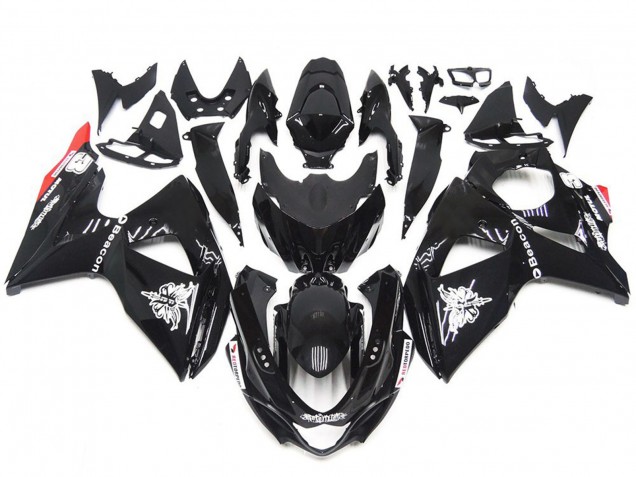 Shop Solid Gloss Black Red style Suzuki GSXR Motorcycle Fairings 1000 Motorcycle Fairings 09-16 Shop Solid Gloss Black Red style Suzuki GSXR Motorcycle Fairings 1000 Motorcycle Fairings 09-16