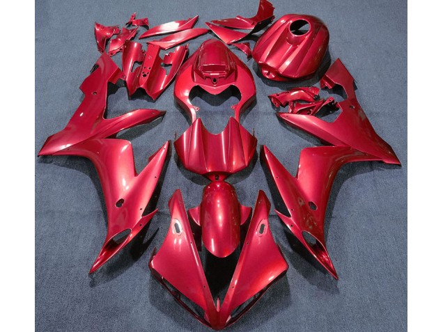 Shop Solid Red Yamaha R1 Motorcycle Fairings 04-06 Shop Solid Red Yamaha R1 Motorcycle Fairings 04-06