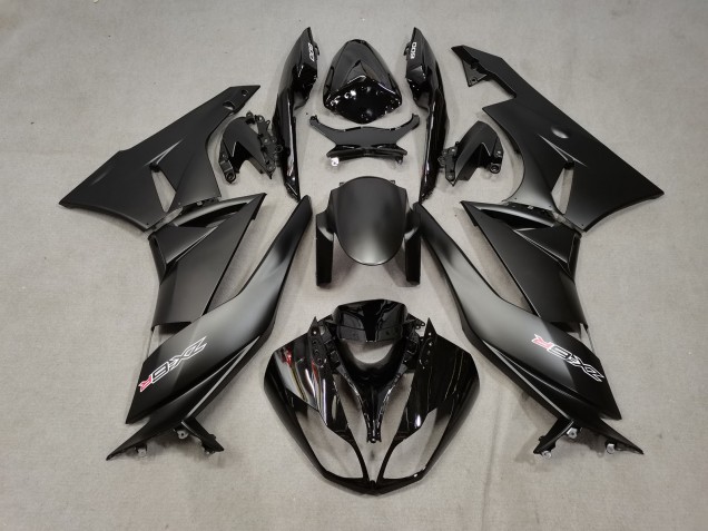 Shop Special Black Kawasaki ZX6R Motorcycle Fairings 09-12 Shop Special Black Kawasaki ZX6R Motorcycle Fairings 09-12