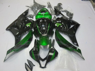 Shop Special Green Gloss Black Honda CBR600RR Motorcycle Fairings 09-12
