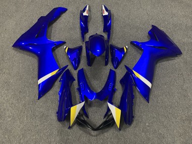 Shop Suzuki Branded Deep Blue Suzuki GSXR750 Motorcycle Fairings 11-20