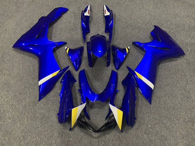 Shop Suzuki Branded Deep Blue Suzuki GSXR750 Motorcycle Fairings 11-20 Shop Suzuki Branded Deep Blue Suzuki GSXR750 Motorcycle Fairings 11-20
